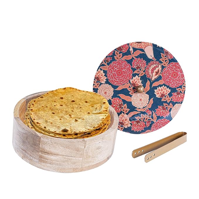 Amimashop Casserole Set with Lid & Tong