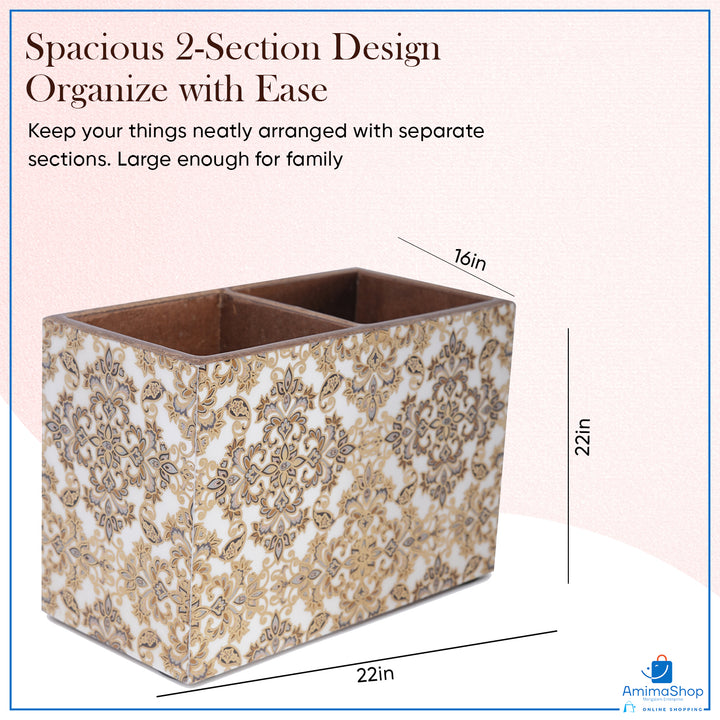 Gold Design Wooden Cutlery