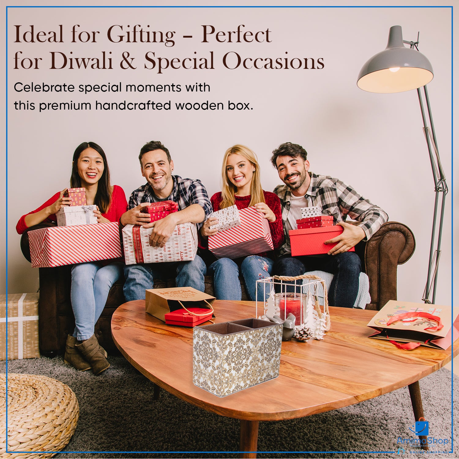 Gold Design Wooden Cutlery