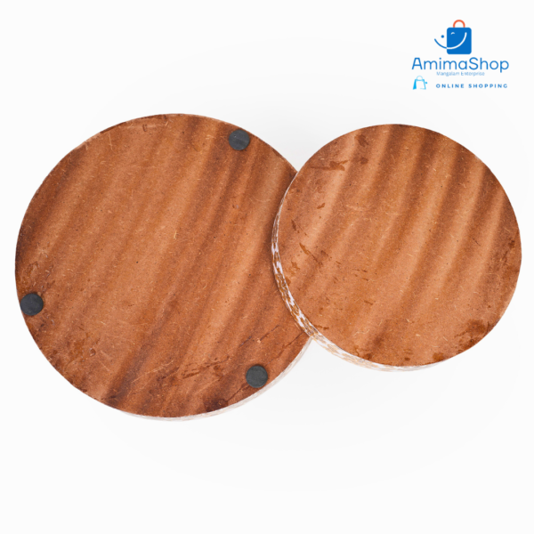 Printed Round Wooden Tray (Set of 2 ) - Image 8